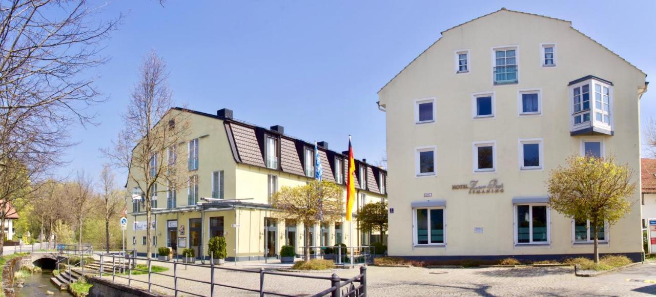 Hotel Zur Post Ismaning Exterior foto